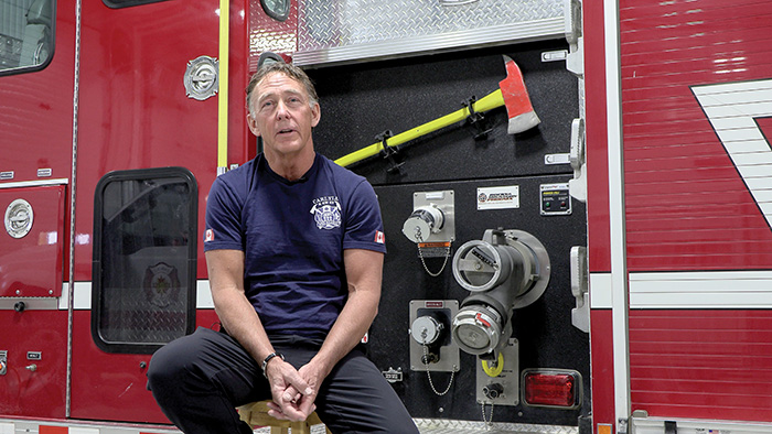 Wayne Zandee, Carlyle Fire Department<br />